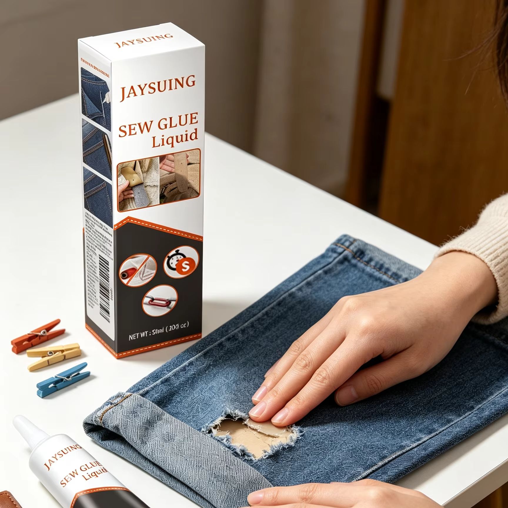 Jaysuing Sewing Glue Clothing  - огляд і ціна Sewing Repair
