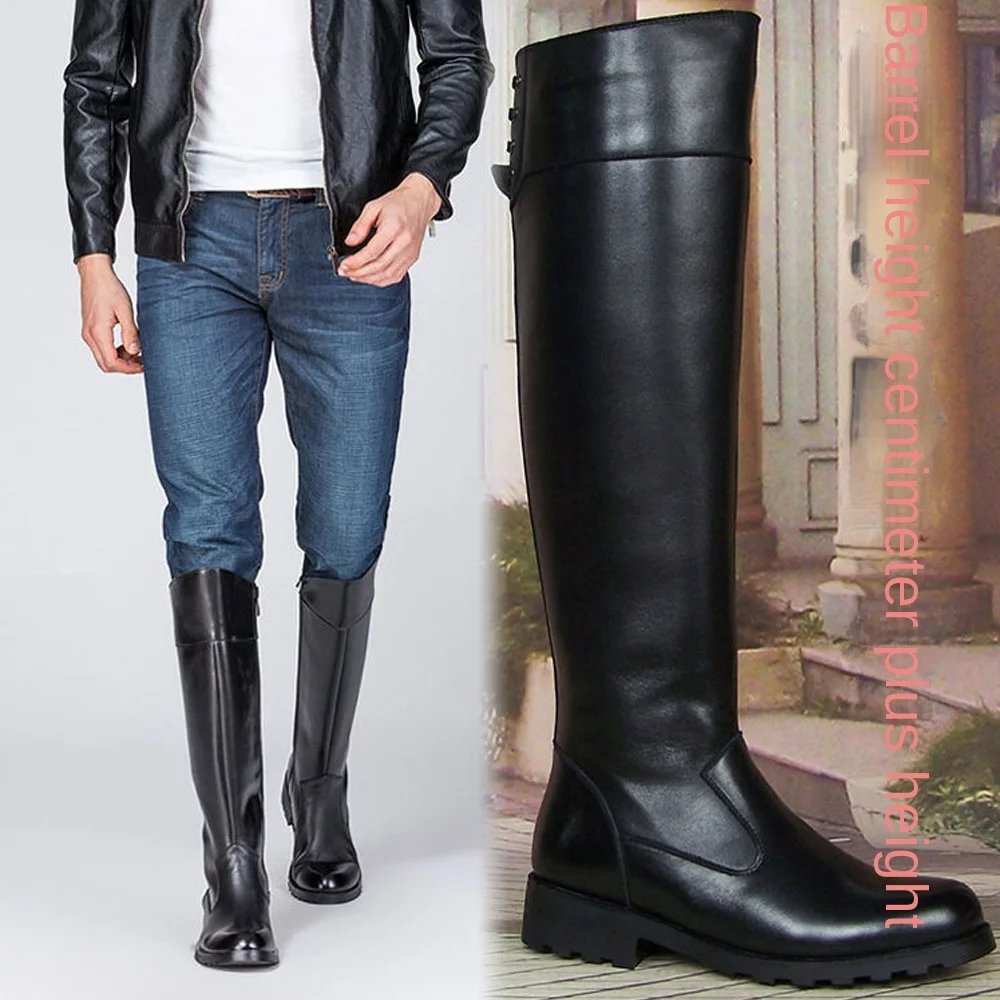 Fashion Men's Genuine Leather  - огляд і ціна Sewing Zipper