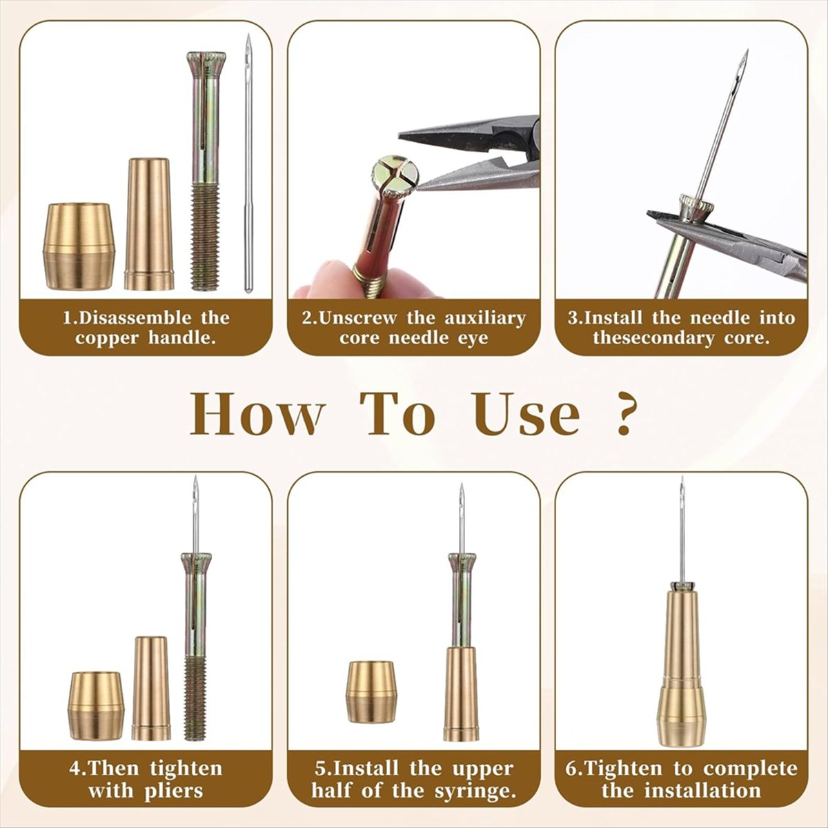 9pcs Leather Sewing Awl Kit wi - огляд і ціна Sewing Repair