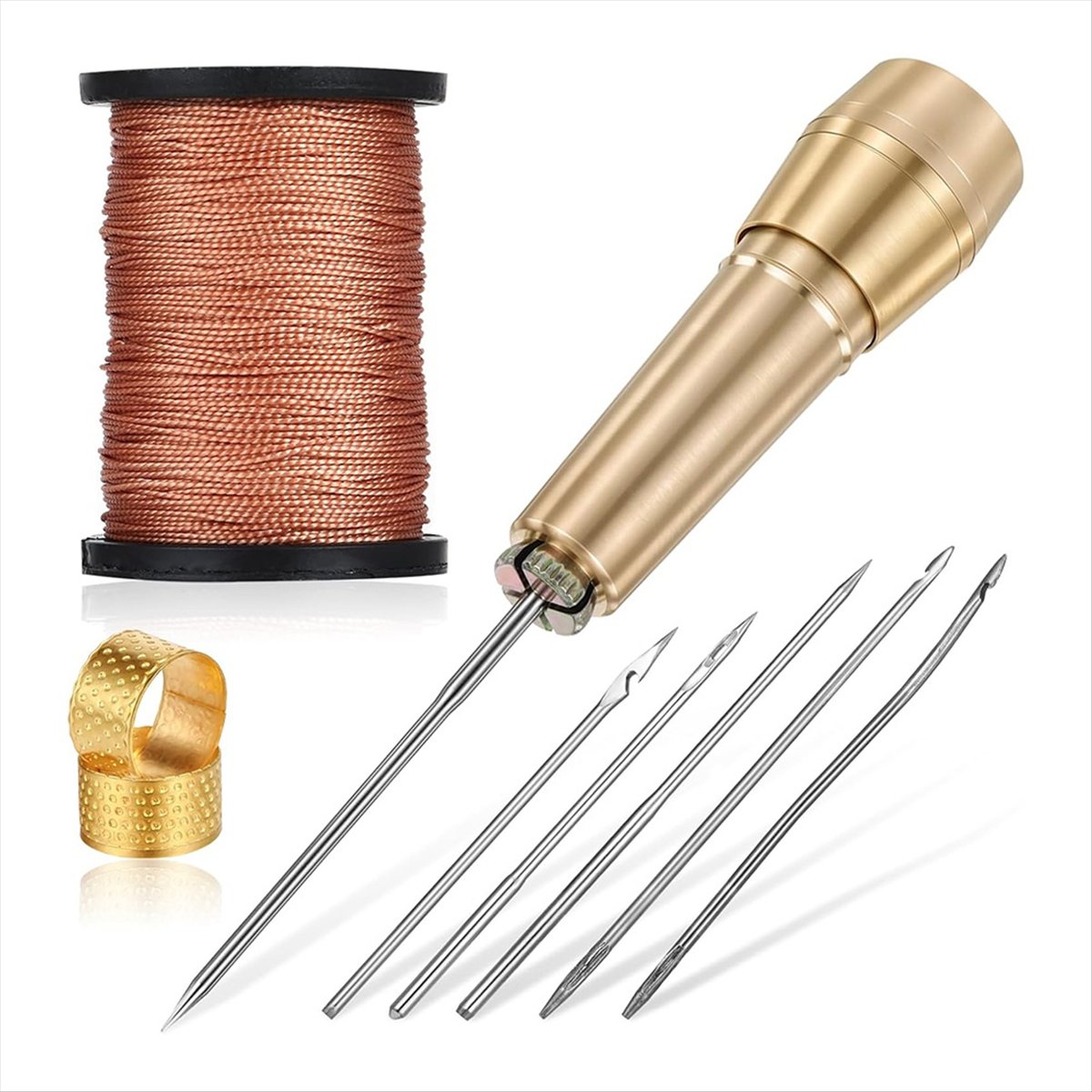 9pcs Leather Sewing Awl Kit wi - огляд і ціна Sewing Repair