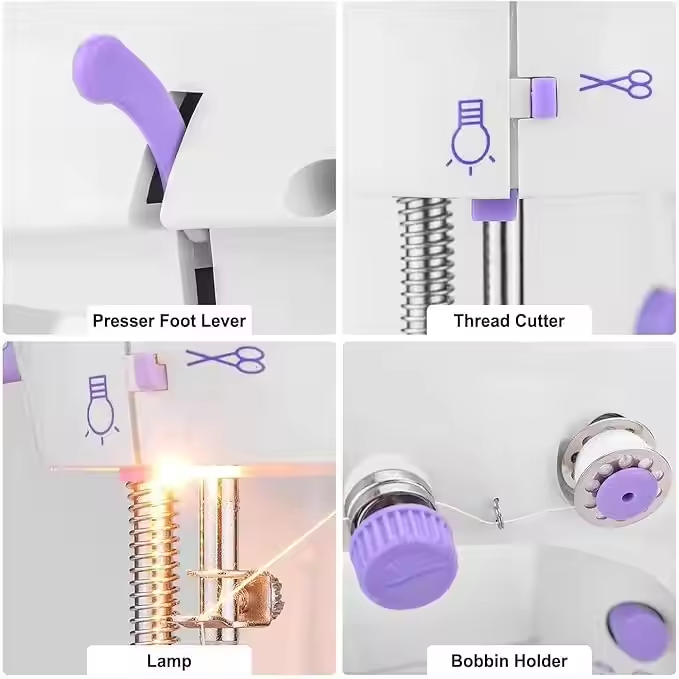 Mini Electric Domestic Home Us - огляд і ціна Textile Sewing Factory