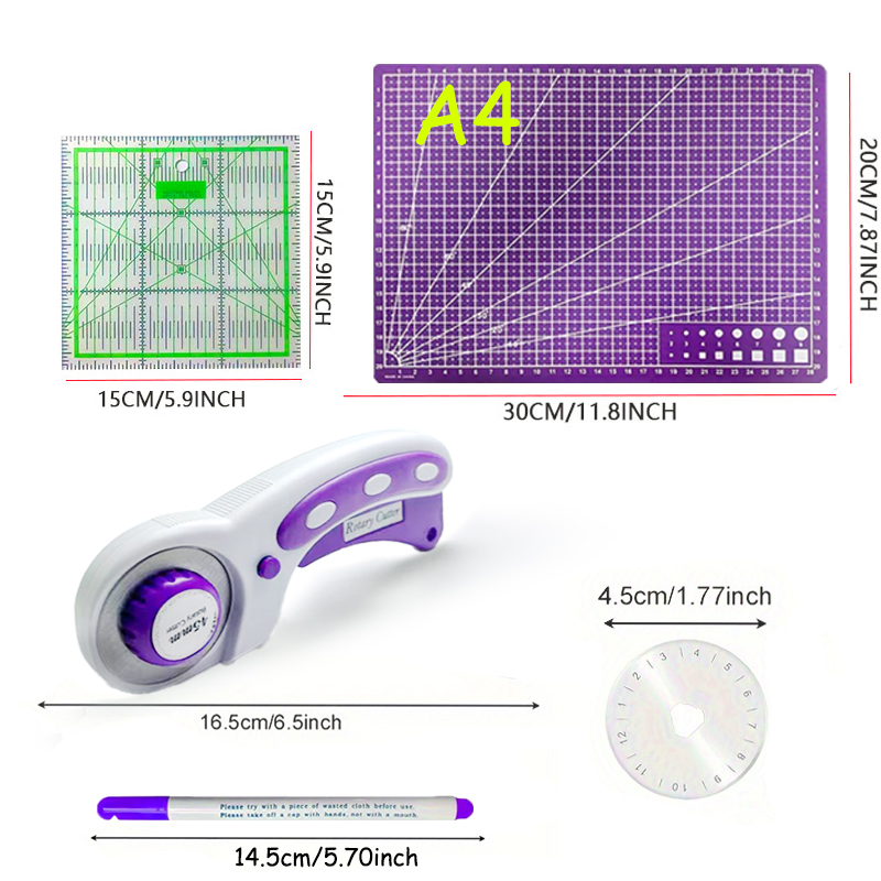 45mm Rotary Cutter with Thicke - огляд і ціна Rotary Cutter Fabric
