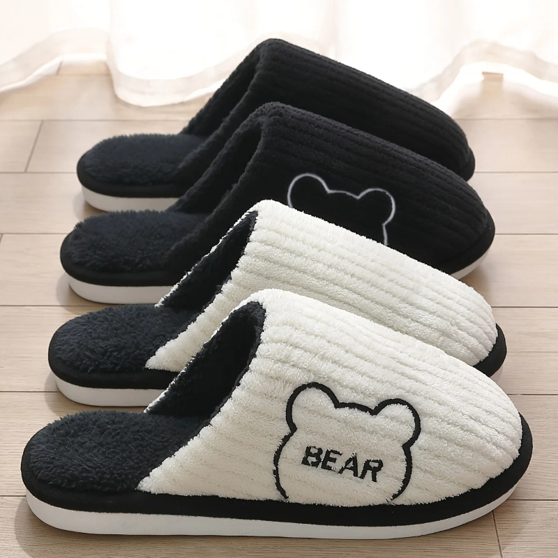 Winter Warm Plush Slippers Men - огляд і ціна Sewing Fleece